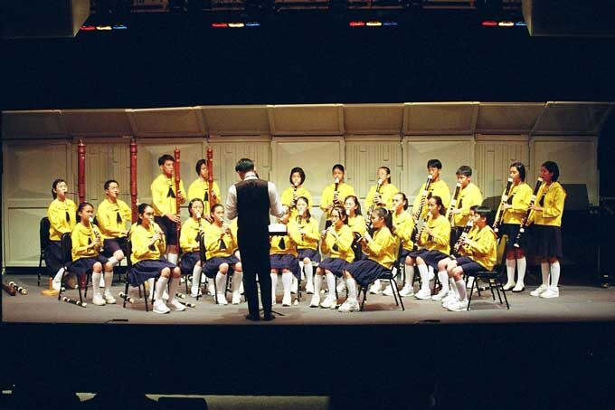 台港直笛合奏團交流音樂會 (2002) 台北縣中港國民小學直笛團