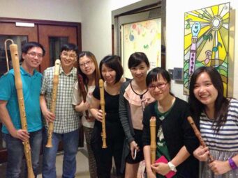陳孟亨博士直笛合奏指導 (2013) - 指導香港直笛音樂教育中心直笛合奏小組