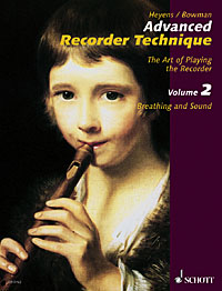 Advanced Recorder Technique Volume 2: Breathing and Sound (Schott)